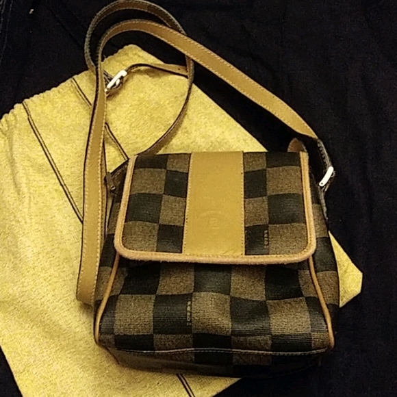 Fendi Handbags - Fendi Checker Board Crossbody